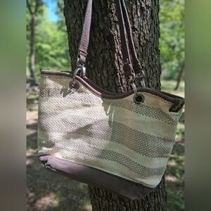 Thirty-One Woven Tote Bag